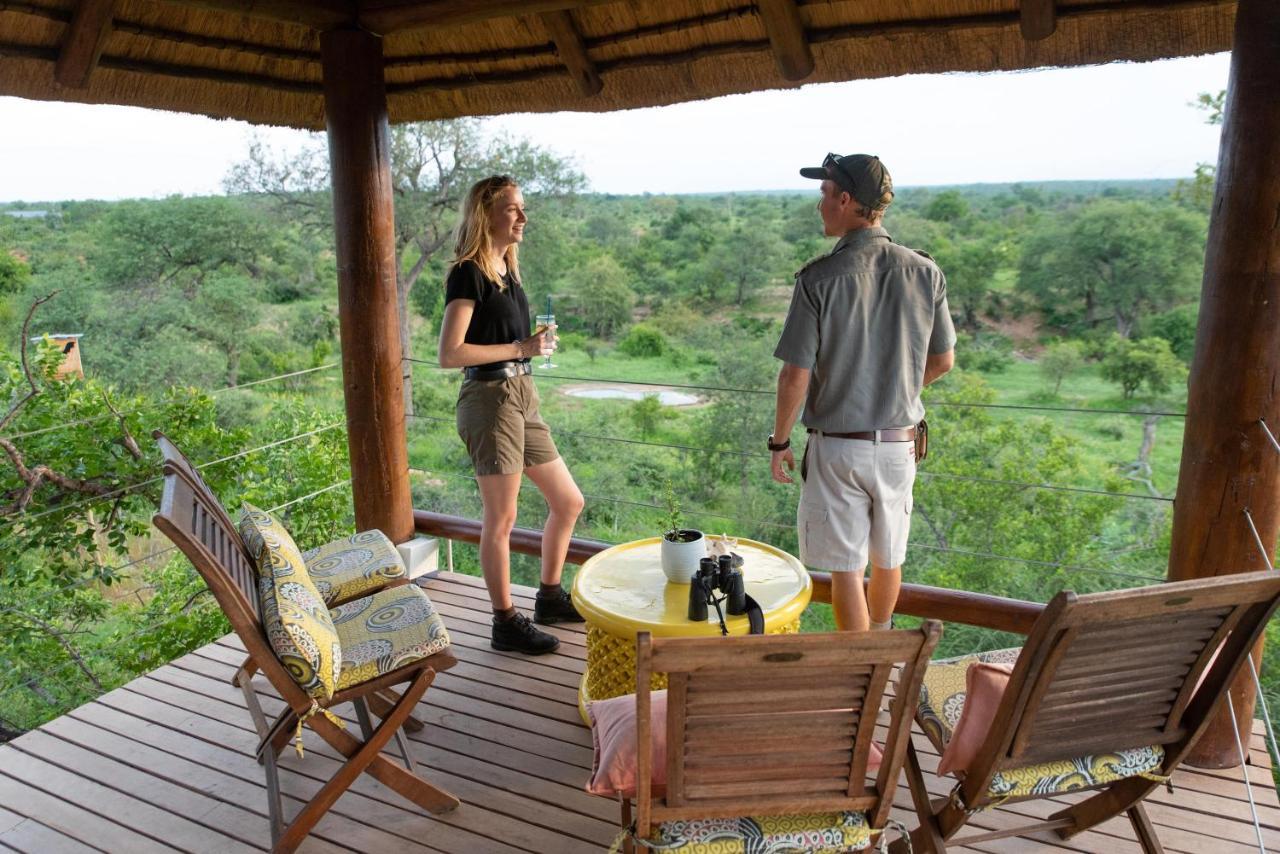 Sausage Tree Safari Camp Balule Wildreservaat Buitenkant foto