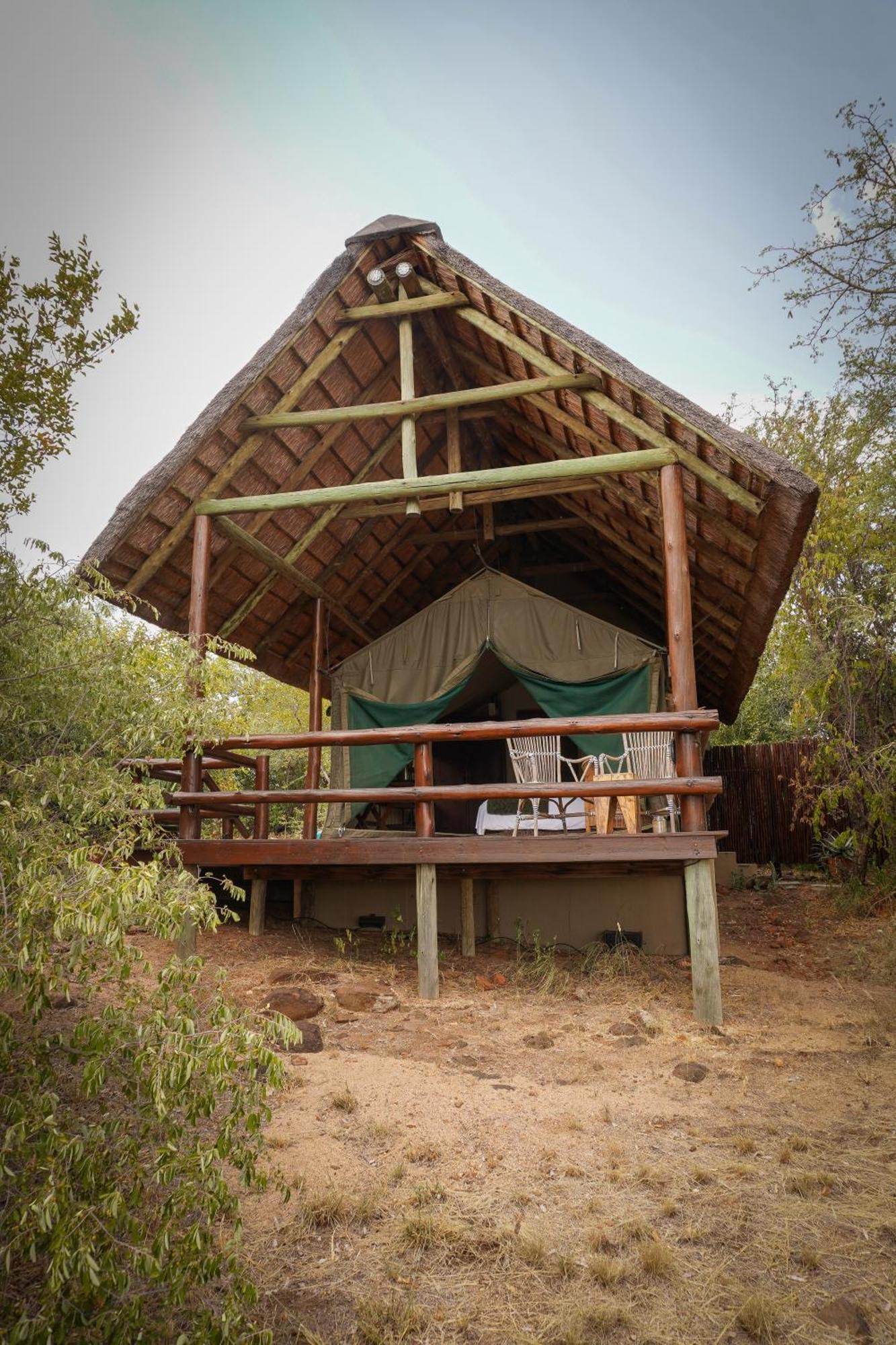 Sausage Tree Safari Camp Balule Wildreservaat Buitenkant foto